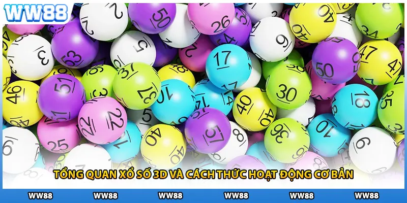 Tổng quan xổ số 3D và cách thức hoạt động cơ bản